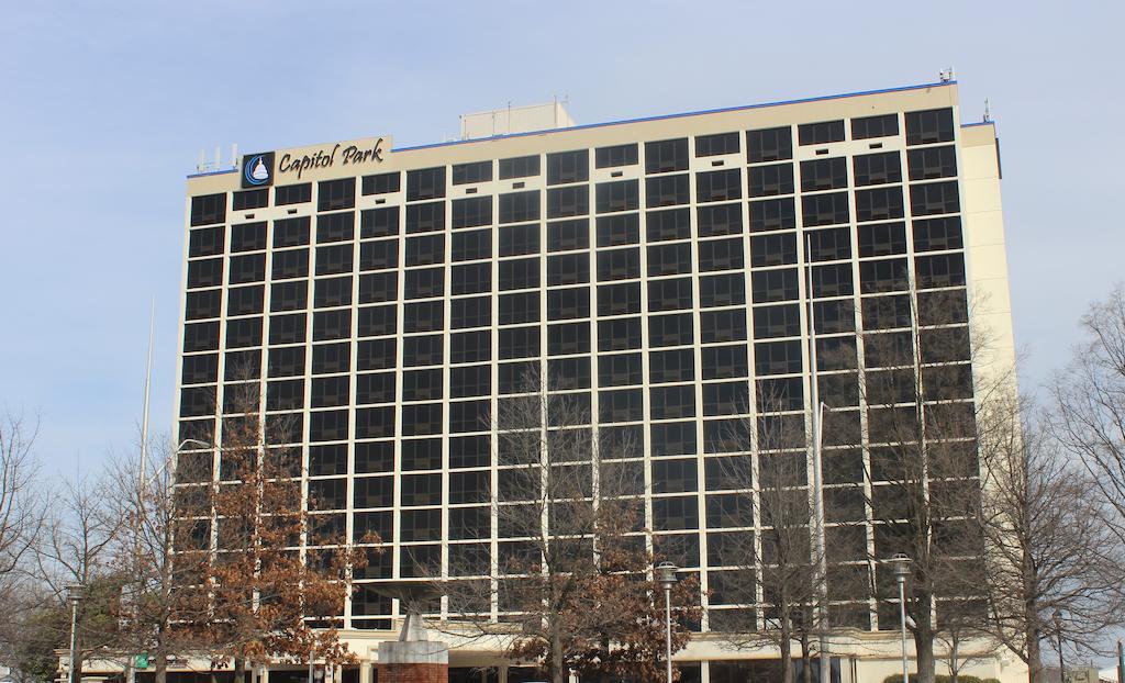 Hotel Ramada Plaza By Wyndham Atlanta Downtown Capitol Park Exterior foto